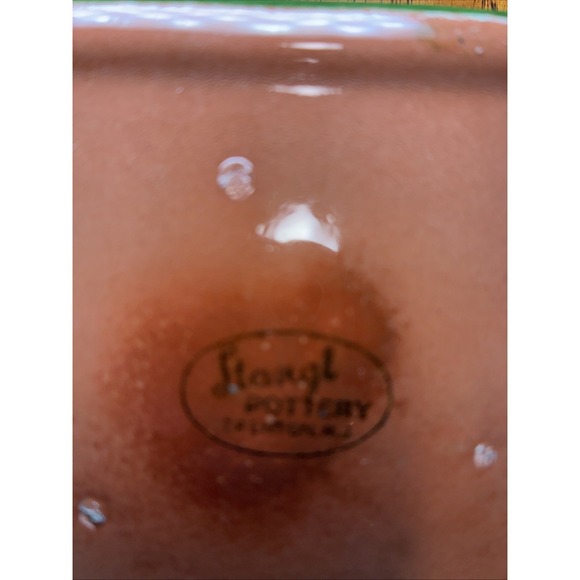 Vintage Stangl Pottery Yellow Bird And Sunflower Trinket Box - Picture 7 of 15